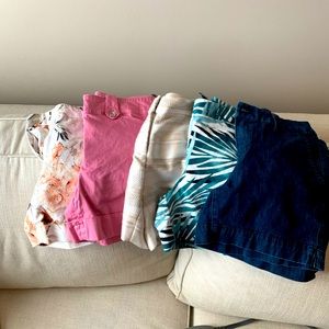 Lot of 5 dressy shorts from White House Black Market Size 2